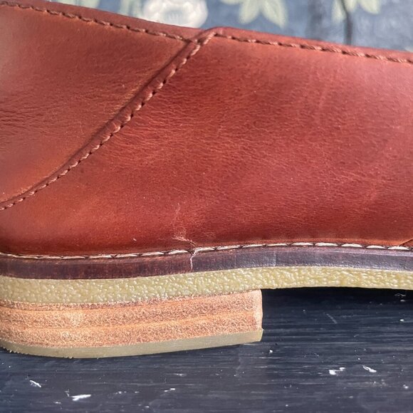 Sperry Women's Tan Seaport Levy Leather Memory-Foam Slip-On Loafers - Picture 4 of 11